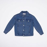 07705001-40 Джинсовая куртка для мальчика синий р.116